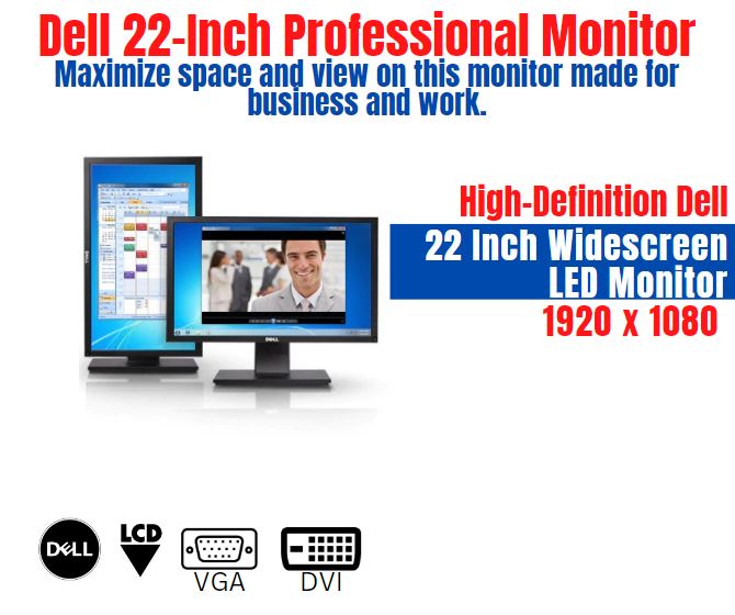 Dell 22 Inch Professional Monitor