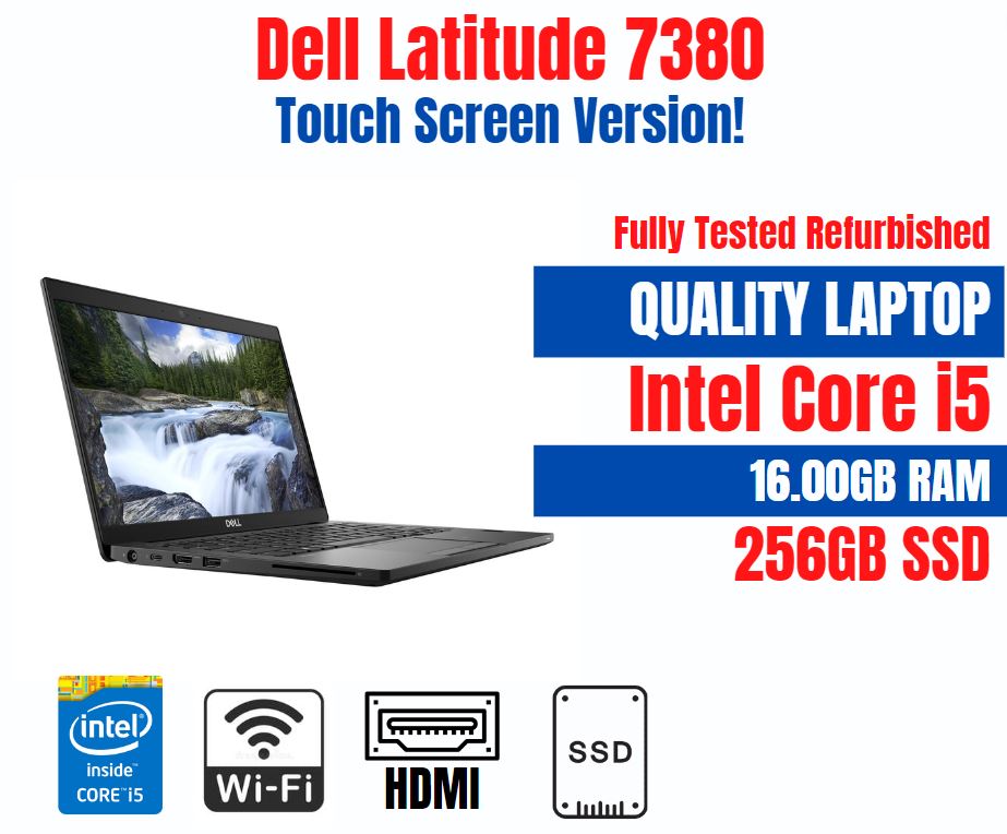 16GB – Dell Latitude 7380 (Touch Screen) - Get Connected IT